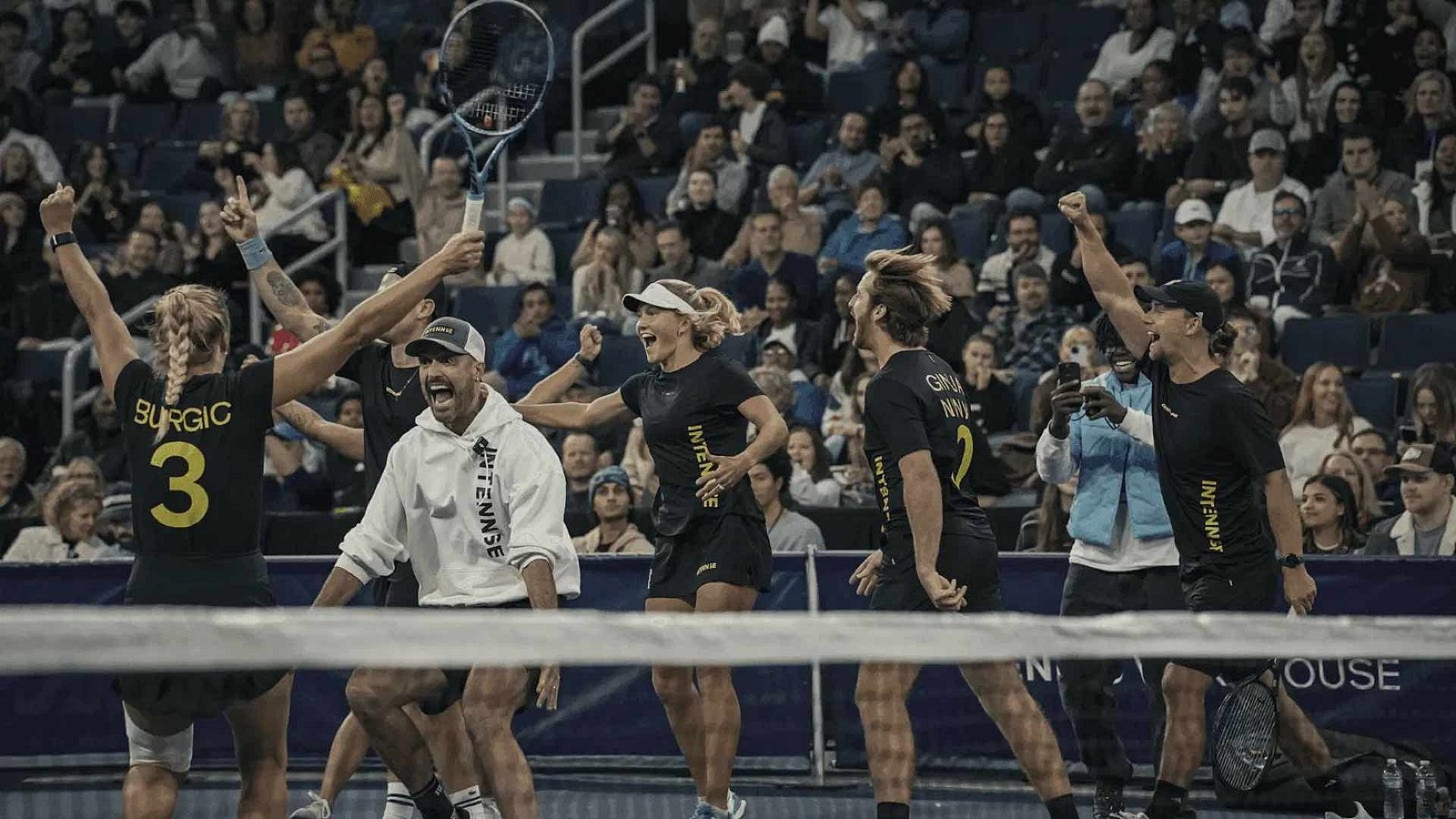 Players on court at INTENNSE